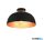 TR 60811032 PUNCH mennyezet lámpa excl.1xE27 ↕21cm Ø35cm matt fekete