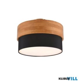   TRIO 611500202 SEASONS mennyezet lámpa excl.2xE14 ↕22cm Ø30cm fekete