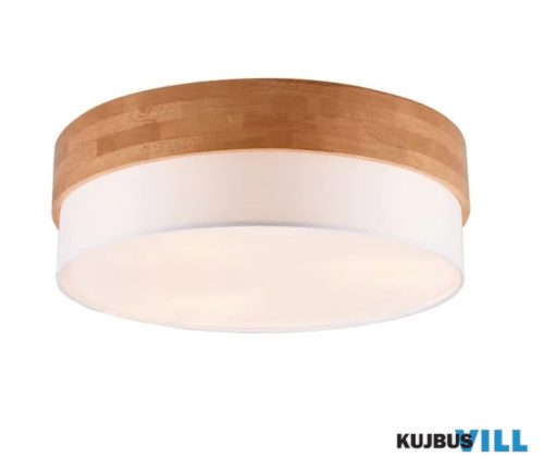 TR 611500301 SEASONS mennyezet lámpa excl.3xE27 ↕21cm Ø50cm fehér