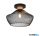 TR 61281032 VALERIA mennyezet lámpa excl.1xE27 ↕27,5cm Ø35cm matt fekete