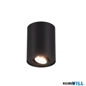   TRIO 612900132 COOKIE mennyezet lámpa excl.1xGU10 ↕12,5cm Ø9,6cm matt fekete