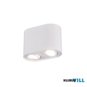   TRIO 612900231 COOKIE mennyezet lámpa excl.2xGU10 ↕12,5cm ↔17,8cm ↗ 9,6cm matt fehér