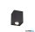 TR 613000132 BISCUIT mennyezet lámpa excl.1xGU10 ↕12,5cm ↔9,6cm ↗ 9,6cm matt fekete