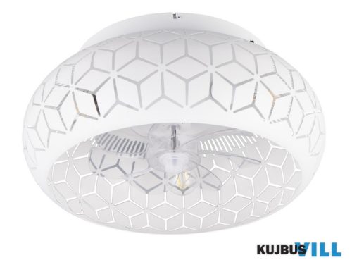 TR R61574031 BIDAR ventilátor excl.3xE27 ↕22cm Ø50cm matt fehér