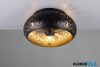 TR R61574080 BIDAR ventilátor excl.3xE27 ↕22cm Ø50cm matt fekete/arany