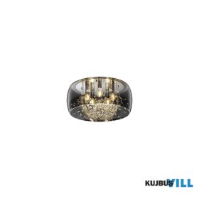   TRIO 616700506 CRYSTEL mennyezet lámpa excl.5xE14 ↕26cm Ø50cm króm