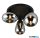 TRIO 617030332 LUMINA mennyezet lámpa 3x E14 10W fekete