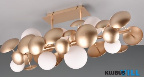 TR 617400879 BUBBLE mennyezet lámpa excl.8xG9 →70cm ↗14cm ↑32cm arany