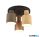 TR 619430317 AGUDO mennyezet lámpa excl.3xE27 ↕24,5cm ↔30cm ∅12cm multicolor
