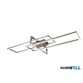   TRIO 620310307 SALINAS mennyezet lámpa incl.1x34W LED/3900Lm/3000K ↕11,5cm ↔100cm ↗ 40cm matt nikkel