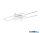 TR 620310331 SALINAS mennyezet lámpa incl.1x34W LED/4100Lm/4000K ↕11,5cm ↔100cm ↗ 40cm matt fehér
