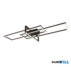   TRIO 620310332 SALINAS mennyezet lámpa incl.1x34W LED/3900Lm/3000K ↕11,5cm ↔100cm ↗ 40cm matt fekete