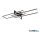 TR 620310332 SALINAS mennyezet lámpa incl.1x34W LED/3900Lm/3000K ↕11,5cm ↔100cm ↗ 40cm matt fekete