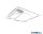 TR 620510331 DOWNEY mennyezet lámpa incl.1x33W LED/4600Lm/2700 - 6500K ↕9cm ↔64,5cm ↗ 86,5cm matt fehér