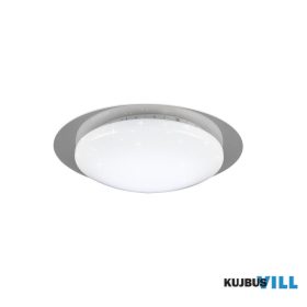   TRIO R62093500 BILBO mennyezet lámpa incl.1x8,5W LED/1000Lm/2700 - 5500K ↕8,7cm Ø35cm átlátszó
