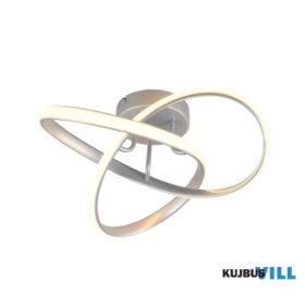   TRIO R62101187 MEO mennyezet lámpa 15W SMD LED/1800lm/3000K ↕15cm Ø40cm titán