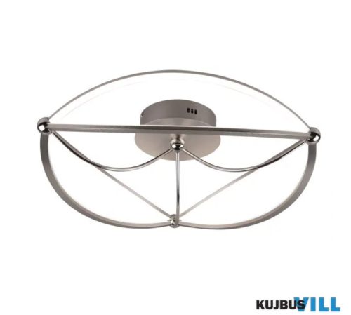 TR 621290107 CHARIVARI mennyezet lámpa incl.1x42W LED/5600Lm/3000K ↕18cm Ø62cm matt nikkel