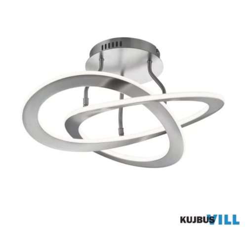 TR 621710107 OAKLAND mennyezet lámpa incl.1x40W LED/5200Lm/3000K ↕23,5cm Ø53cm matt nikkel
