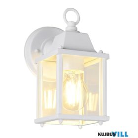   TR 262260131 MIRANDE kültéri falikar excl.1xE27/40W ↕22,5cm ↔10,5cm ↗14,5cm IP23 matt fehér