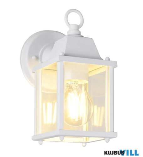 TR 262260131 MIRANDE kültéri falikar excl.1xE27/40W ↕22,5cm ↔10,5cm ↗14,5cm IP23 matt fehér