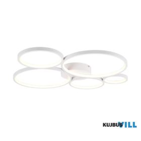   TRIO 622610531 RONDO mennyezet lámpa incl.1x49W LED/5800Lm/3000K ↕5,5cm ↔59cm ↗ 53cm matt fehér