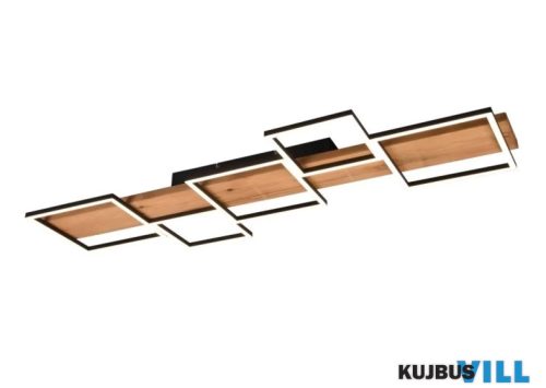 TR 622910532 HARPER mennyezet lámpa incl.1x42W LED/5700Lm/3000K ↕7,5cm ↔115cm ↗ 44,5cm matt fekete
