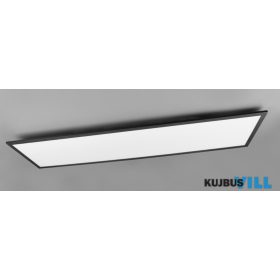   TRIO R62321232 ALPHA mennyezet lámpa incl.1x34W LED/4200Lm/3000K ↕5cm ↔119,5cm ↗ 29,5cm matt fekete