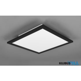   TRIO R62323032 ALPHA mennyezet lámpa incl.1x13,5W LED/1600Lm/3000K ↕5cm ↔29,5cm ↗ 29,5cm matt fekete