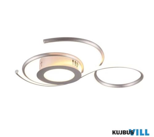 TR 623410207 JIVE mennyezet lámpa incl.1x36W LED/4300Lm/2700 - 6000K ↕7,6cm ↔50cm ↗ 45,5cm matt nikkel
