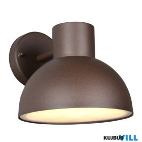   TR 262360124 ELBE kültéri falikar excl.1xE27/10W ↕18,5cm ↔20cm ↗24cm IP44 rozsdabarna