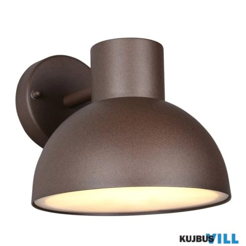 TR 262360124 ELBE kültéri falikar excl.1xE27/10W ↕18,5cm ↔20cm ↗24cm IP44 rozsdabarna