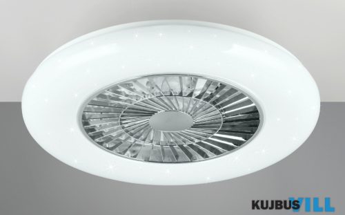 TR R62402106 VISBY ventilátor incl.1x39,6W LED/3900Lm/3000 - 6500K ↕19,5cm Ø59,5cm króm