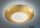 TR 624110279 CHIROS mennyezet lámpa incl.1x12W LED/1280Lm/3000K > incl.1x3,5W LED/350Lm/3000K ↕6cm Ø32cm arany