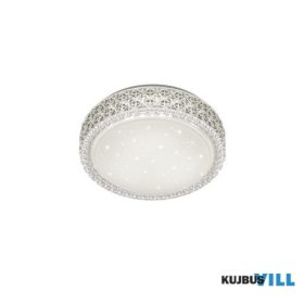   TRIO R62421100 PEGASUS mennyezet lámpa incl.1x12W LED/1160Lm/3000K ↕8,6cm Ø28,6cm átlátszó