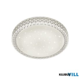   TRIO R62422100 PEGASUS mennyezet lámpa incl.1x24W LED/2500Lm/3000K ↕8,6cm Ø39,6cm átlátszó