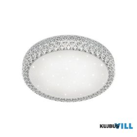   TRIO R62423100 PEGASUS mennyezet lámpa incl.1x27W LED/3060Lm/3000 - 5500K ↕11cm Ø60cm átlátszó