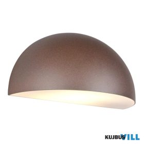   TR 262460124 MAAS kültéri falikar excl.1xE27/10W ↕14cm ↔27cm ↗15,5cm IP44 rozsdabarna