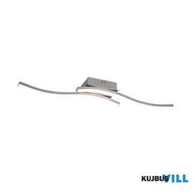   TRIO R62472407 ROUTE mennyezet lámpa incl.2x5W LED/600Lm/4000K ↕7cm ↔56cm ↗ 9cm matt nikkel