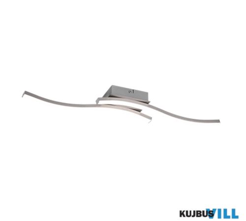 TR 62472407 ROUTE mennyezet lámpa incl.2x5W LED/600Lm/4000K ↕7cm ↔56cm ↗ 9cm matt nikkel