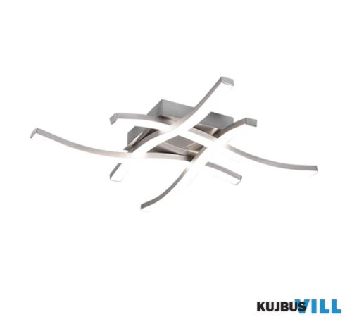 LUXERA TR62474407 ROUTE mennyezet lámpa incl.4x5W LED/600Lm/4000K ↕7cm ↔46cm ↗ 46cm