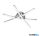 TR 62491306 CAPELLA mennyezet lámpa incl.1x16W LED/1700Lm/3000K ↕9,8cm Ø50cm króm