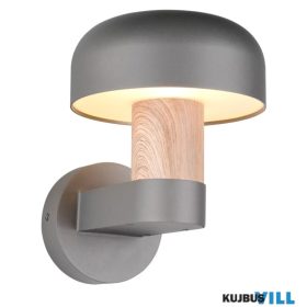   TR 262560135 FRASER kültéri falikar excl.1xE27/10W ↕24,5cm ↔25cm Ø19cm IP54 antracit/fahatású