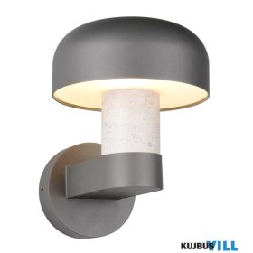   TR 262560178 FRASER kültéri falikar excl.1xE27/10W ↕24,5cm ↔25cm Ø19cm IP54 antracit/beton