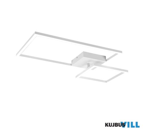TR 62642131 PADELLA mennyezet lámpa incl.1x25W LED/3000Lm/4000K ↕7,5cm ↔63,5cm ↗ 37cm matt fehér