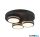 TR 626510342 FRANKLIN mennyezet lámpa incl.3x8,5W LED/1000Lm/3000K ↕13cm Ø35cm antracit