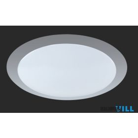   TRIO 626511287 GONZALO mennyezet lámpa incl.1x12W LED/1050Lm/3000K ↕9cm Ø34cm titán