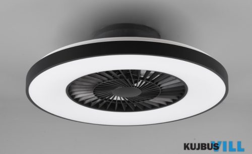 TR R62672132 HALMSTADT ventilátor incl.1x39,6W LED/3900Lm/3000 - 6500K ↕20,5cm Ø59,3cm matt fekete