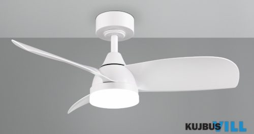 TR R62732131 HELSINKI ventilátor incl.1x20W LED/2500lm CCT ↕32,5-40cm Ø90cm matt fehér