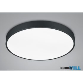   TRIO 627415032 WACO mennyezet lámpa incl.1x52,5W LED/6200Lm/2300+3000+4000K ↕7cm Ø50cm matt fekete