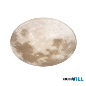   TRIO R62764000 MOONIKA mennyezet lámpa incl.1x15W LED1500Lm3000K ↕8,5cm Ø37cm átlátszó